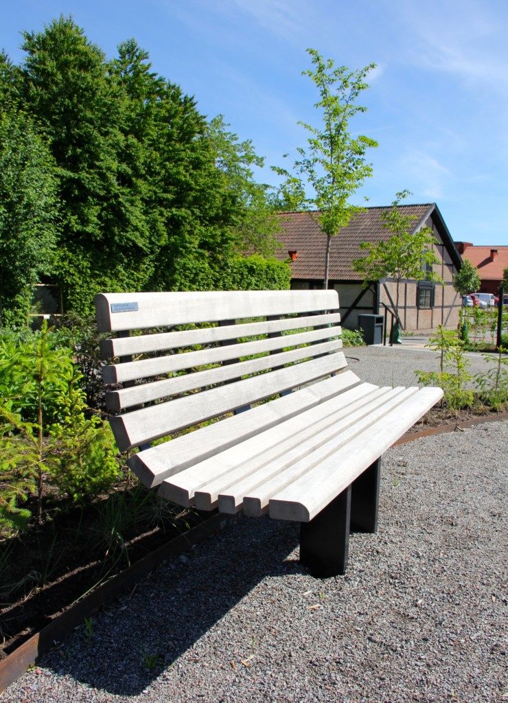 Sakura banc en bois